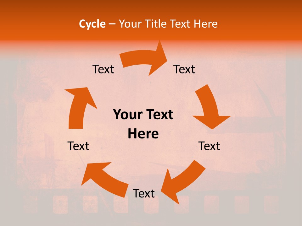 Border Broad Movie PowerPoint Template