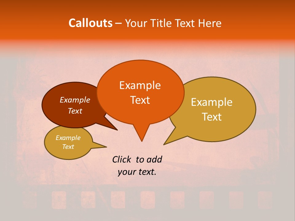 Border Broad Movie PowerPoint Template