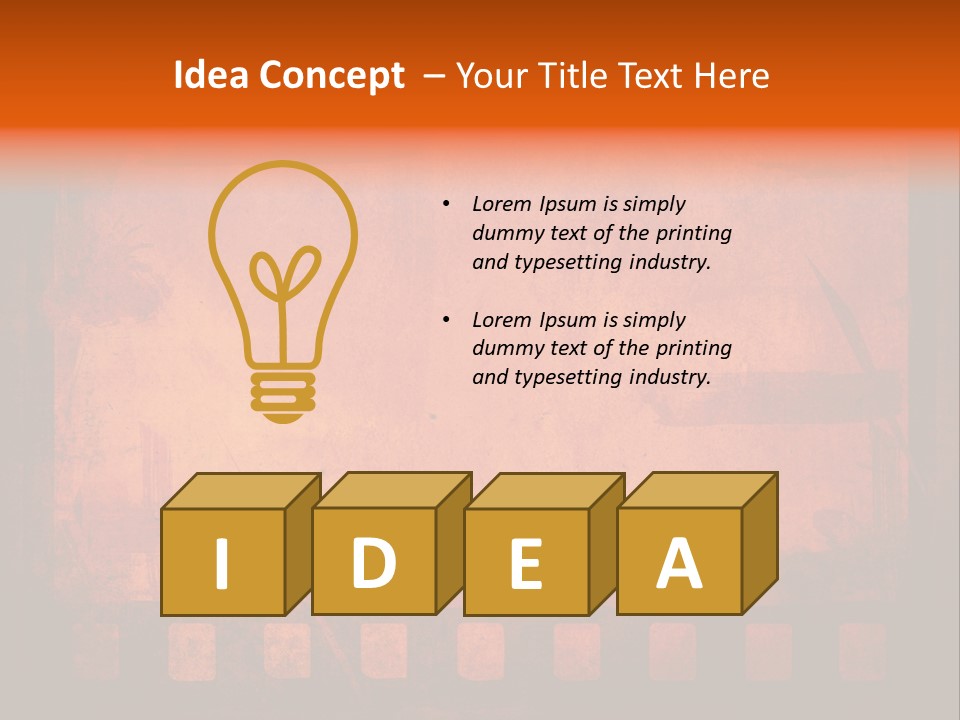 Border Broad Movie PowerPoint Template