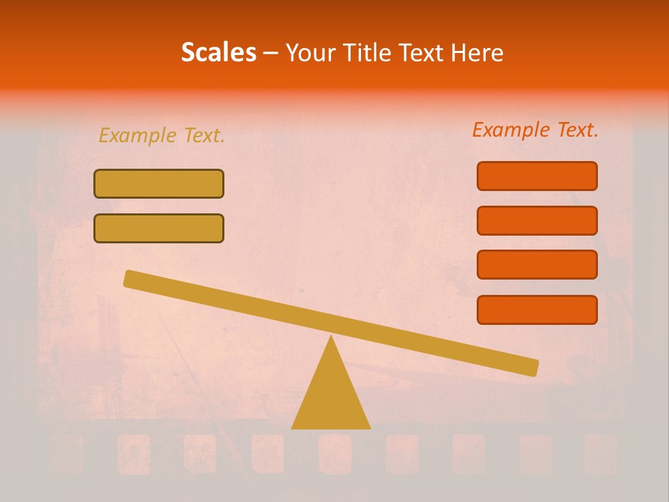 Border Broad Movie PowerPoint Template