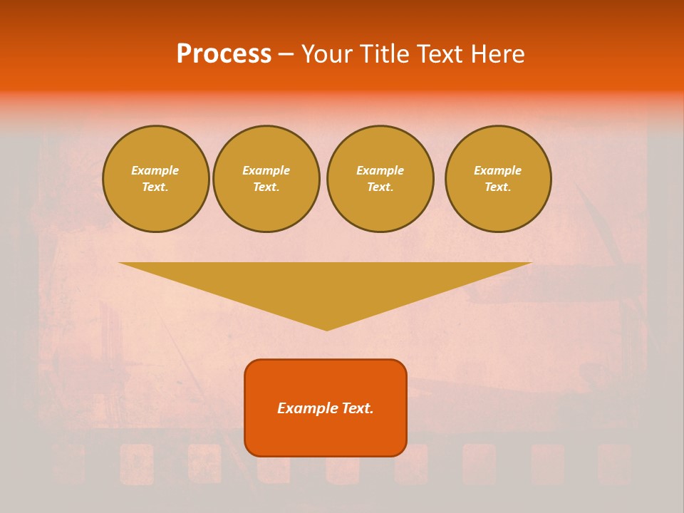 Border Broad Movie PowerPoint Template