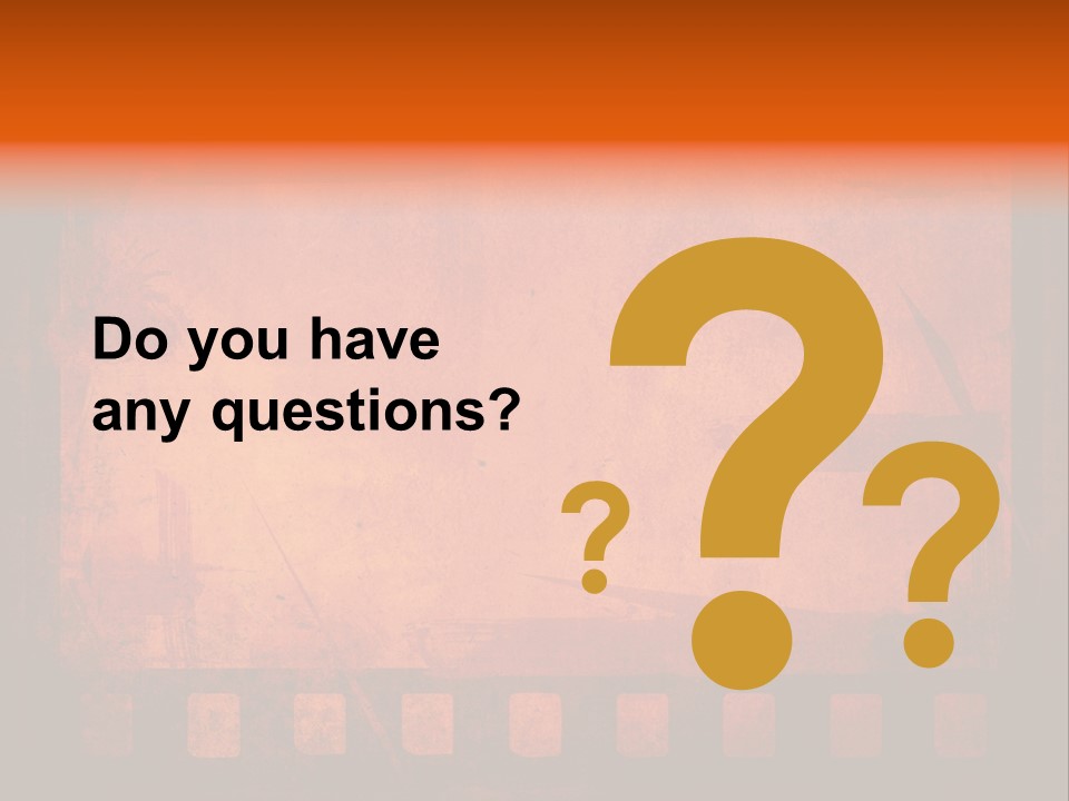 Border Broad Movie PowerPoint Template