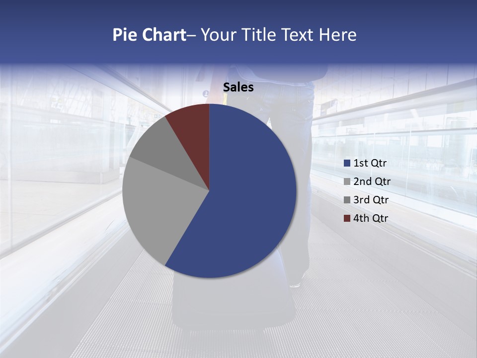 Jeans Wheel Carriage PowerPoint Template