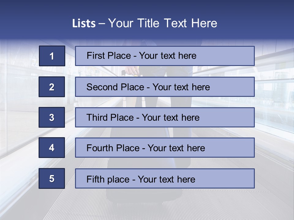 Jeans Wheel Carriage PowerPoint Template