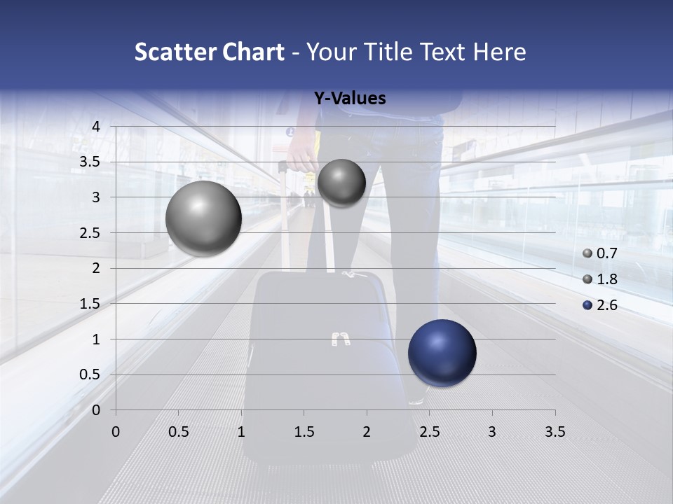 Jeans Wheel Carriage PowerPoint Template