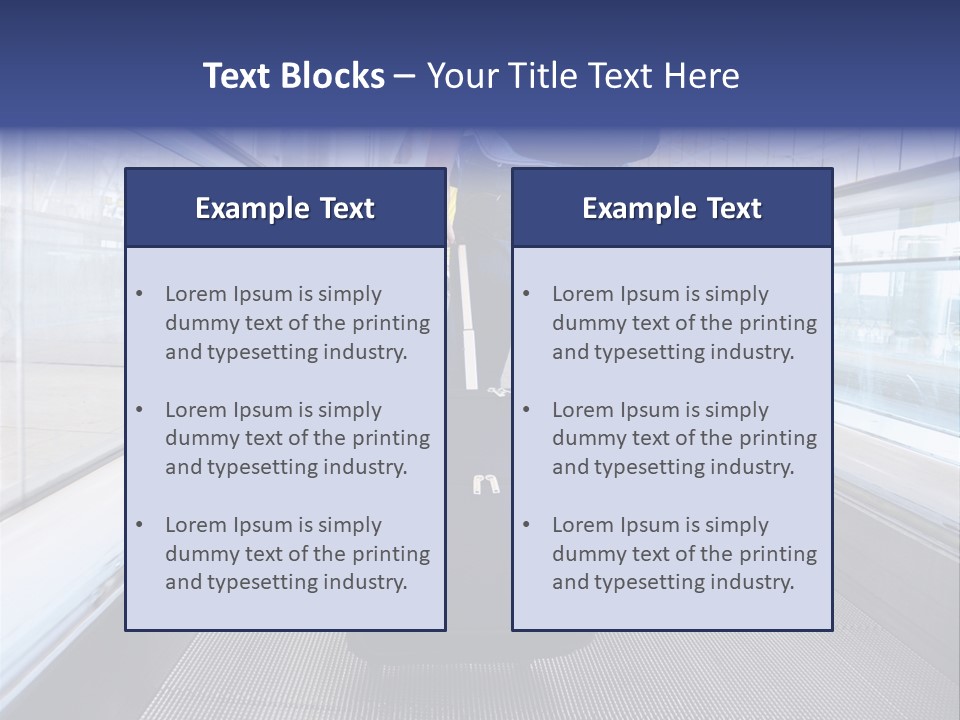Jeans Wheel Carriage PowerPoint Template