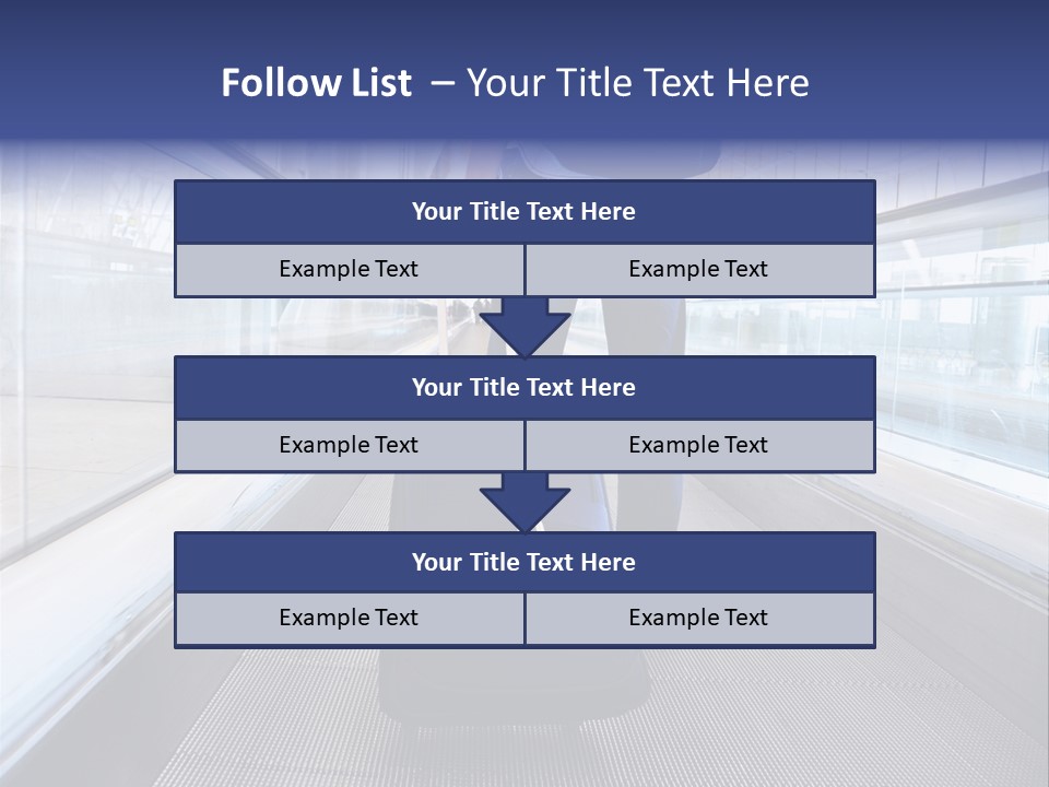 Jeans Wheel Carriage PowerPoint Template