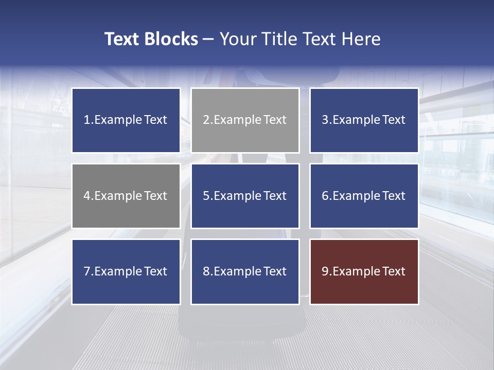 Jeans Wheel Carriage PowerPoint Template