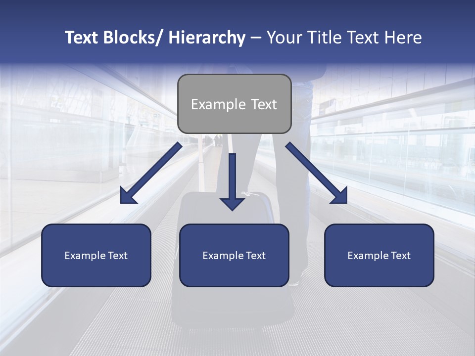 Jeans Wheel Carriage PowerPoint Template