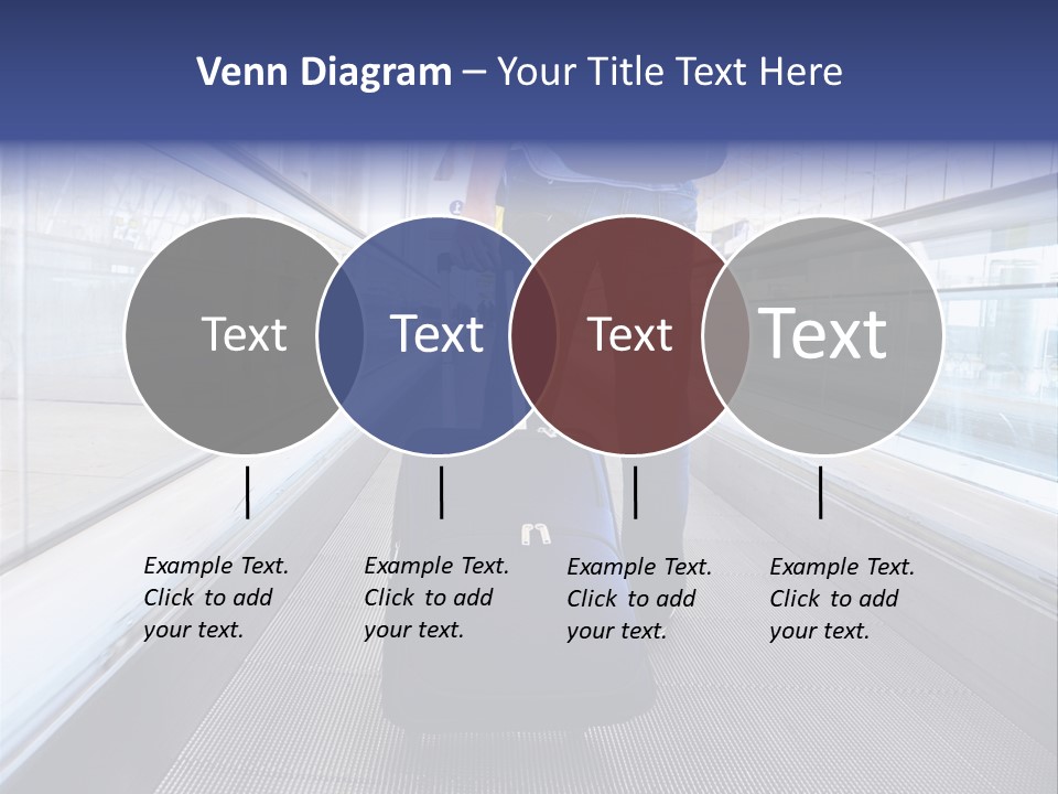 Jeans Wheel Carriage PowerPoint Template