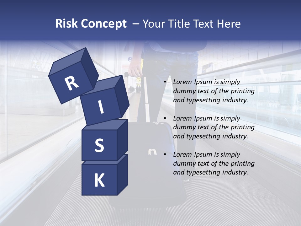 Jeans Wheel Carriage PowerPoint Template