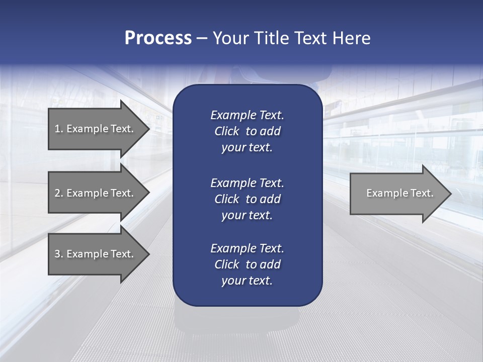 Jeans Wheel Carriage PowerPoint Template