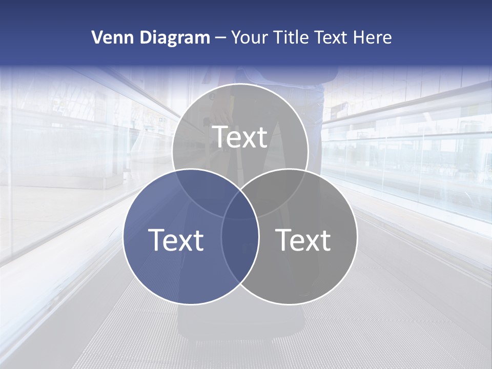 Jeans Wheel Carriage PowerPoint Template