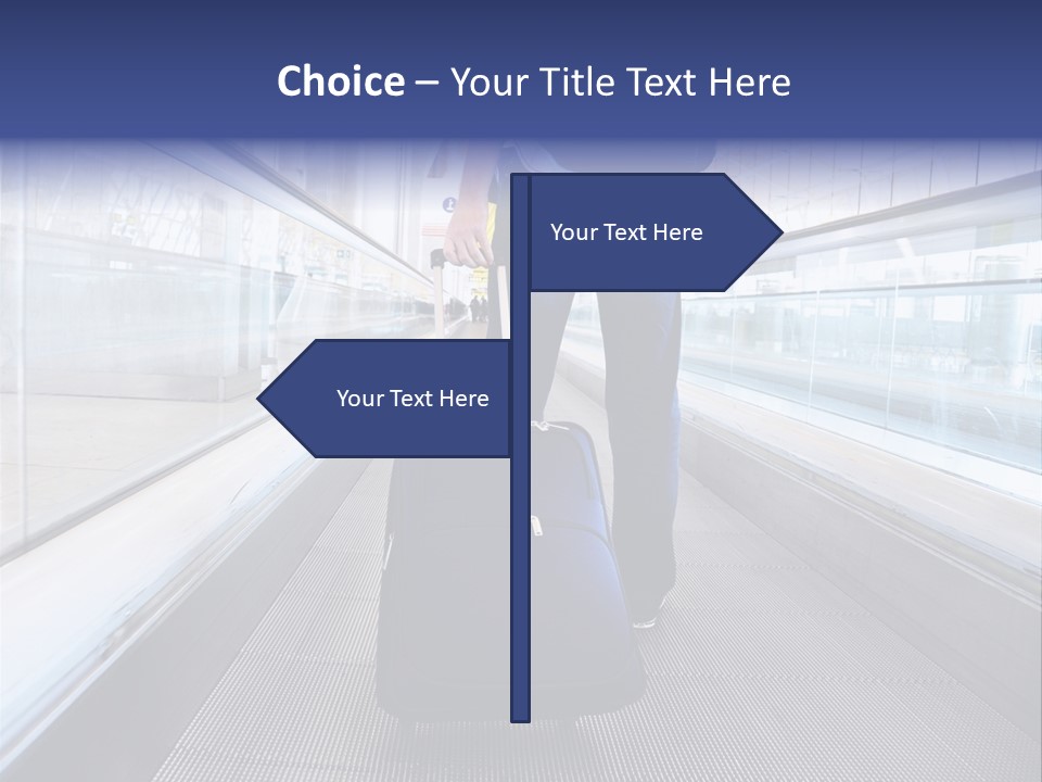 Jeans Wheel Carriage PowerPoint Template