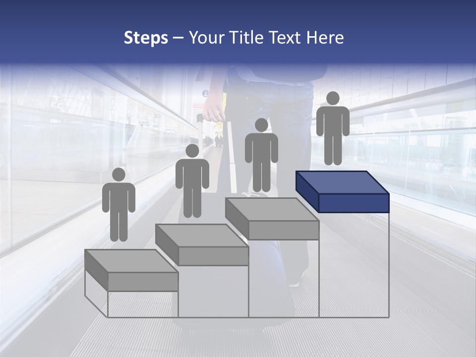 Jeans Wheel Carriage PowerPoint Template