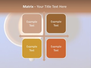 View Top White PowerPoint Template