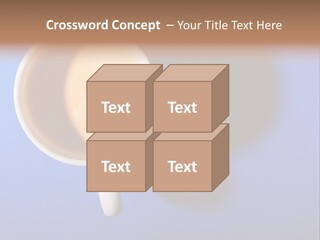 View Top White PowerPoint Template