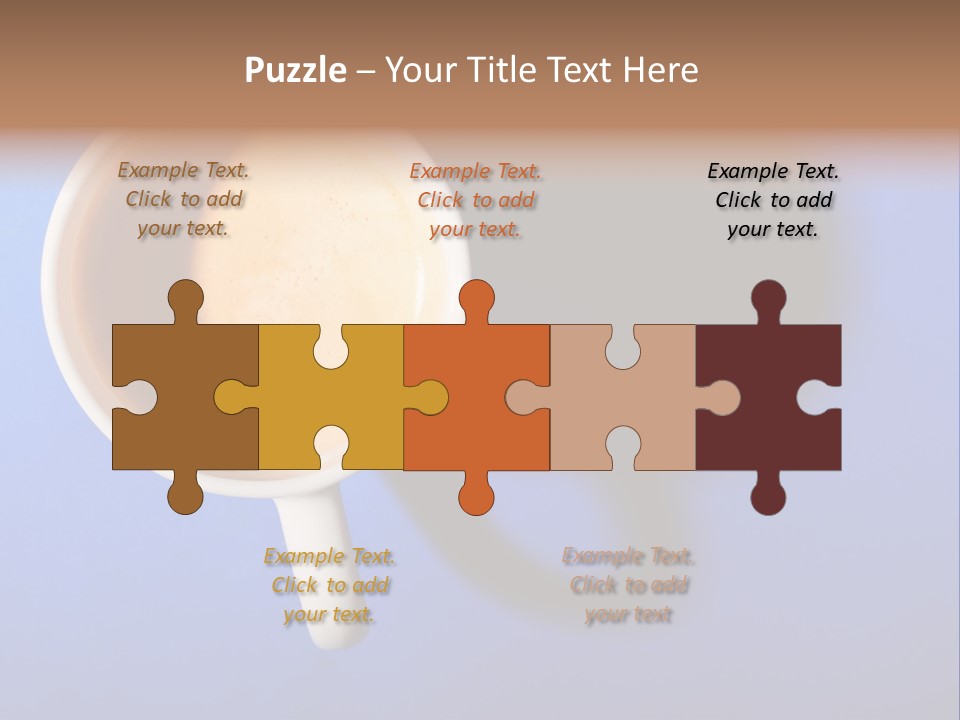 View Top White PowerPoint Template