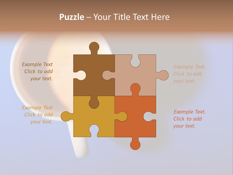 View Top White PowerPoint Template