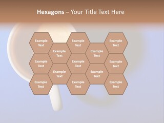 View Top White PowerPoint Template
