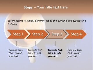 View Top White PowerPoint Template