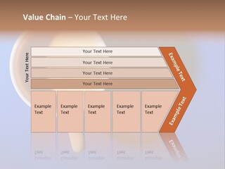 View Top White PowerPoint Template