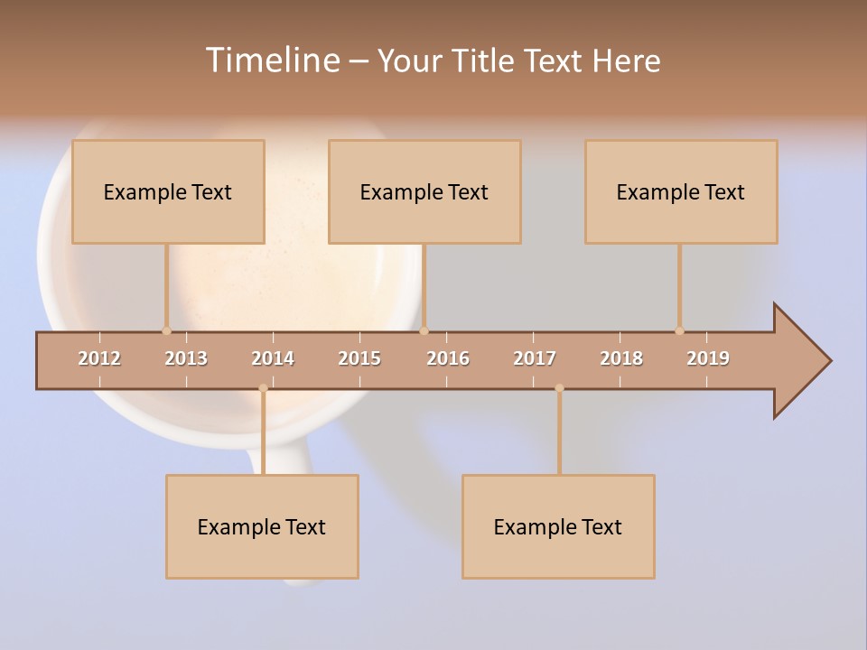 View Top White PowerPoint Template