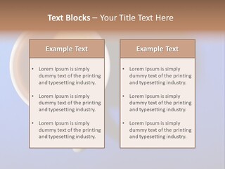 View Top White PowerPoint Template