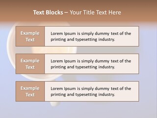 View Top White PowerPoint Template