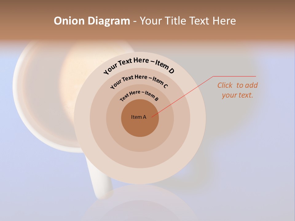 View Top White PowerPoint Template