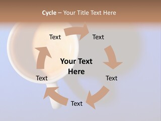 View Top White PowerPoint Template