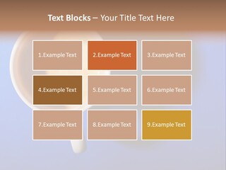 View Top White PowerPoint Template