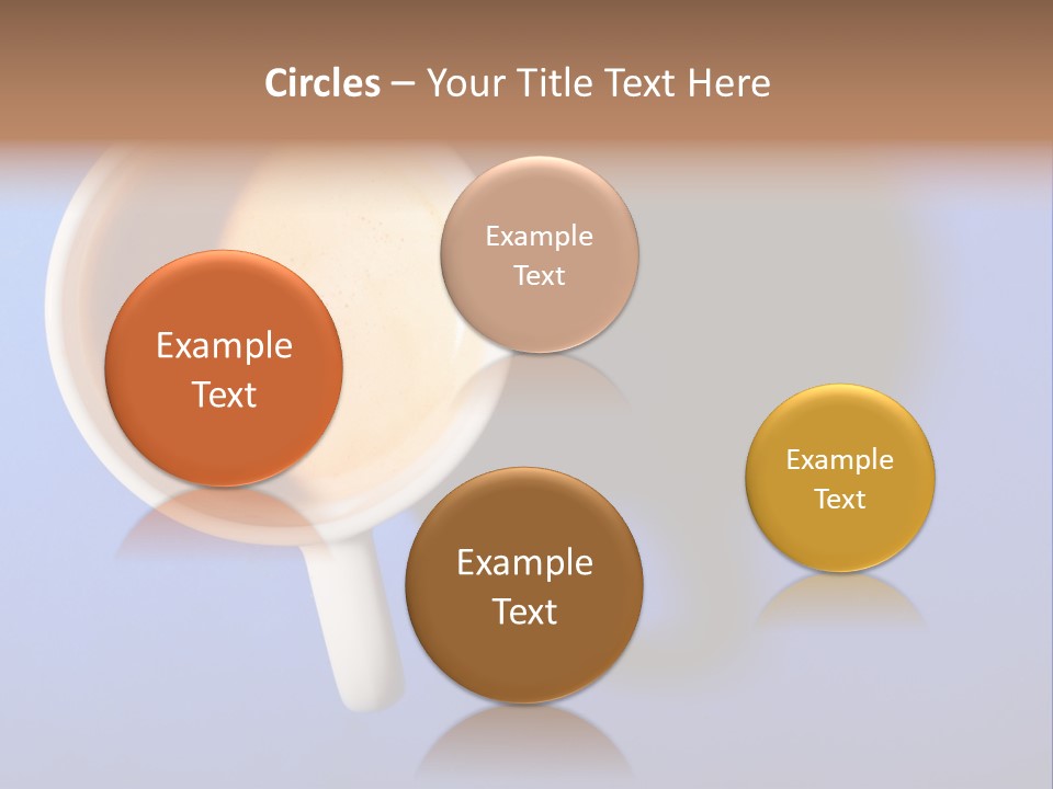 View Top White PowerPoint Template