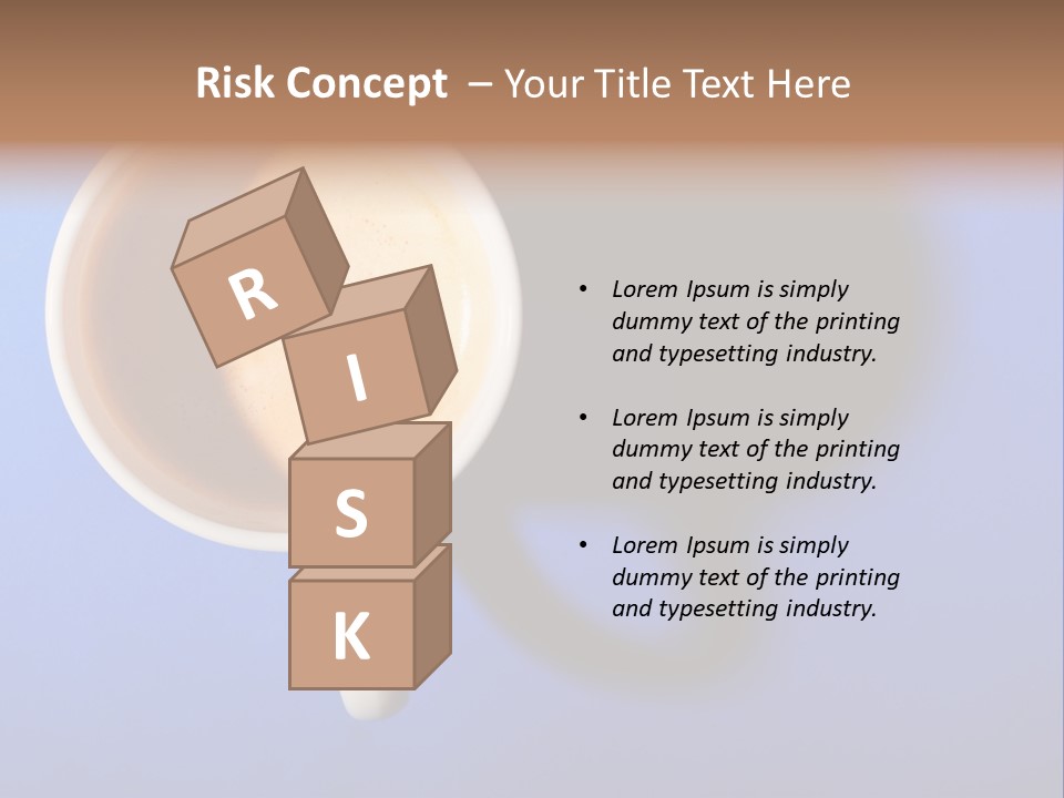 View Top White PowerPoint Template