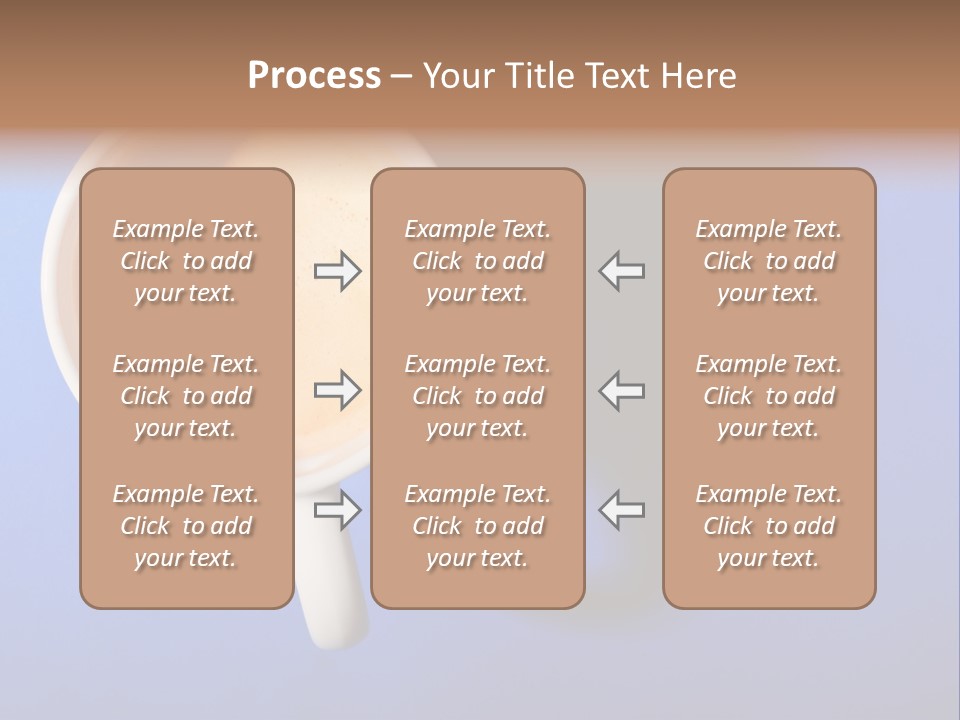 View Top White PowerPoint Template