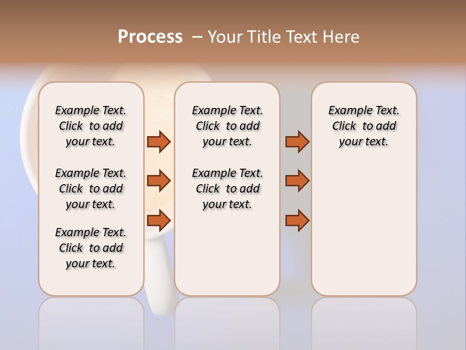 View Top White PowerPoint Template
