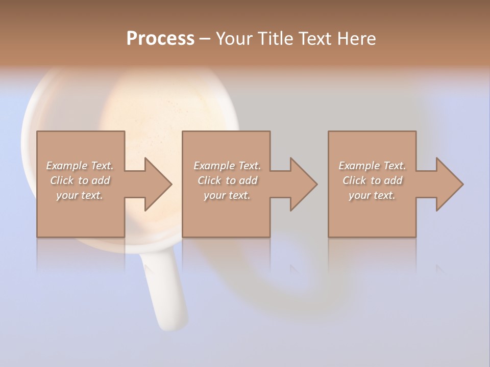 View Top White PowerPoint Template