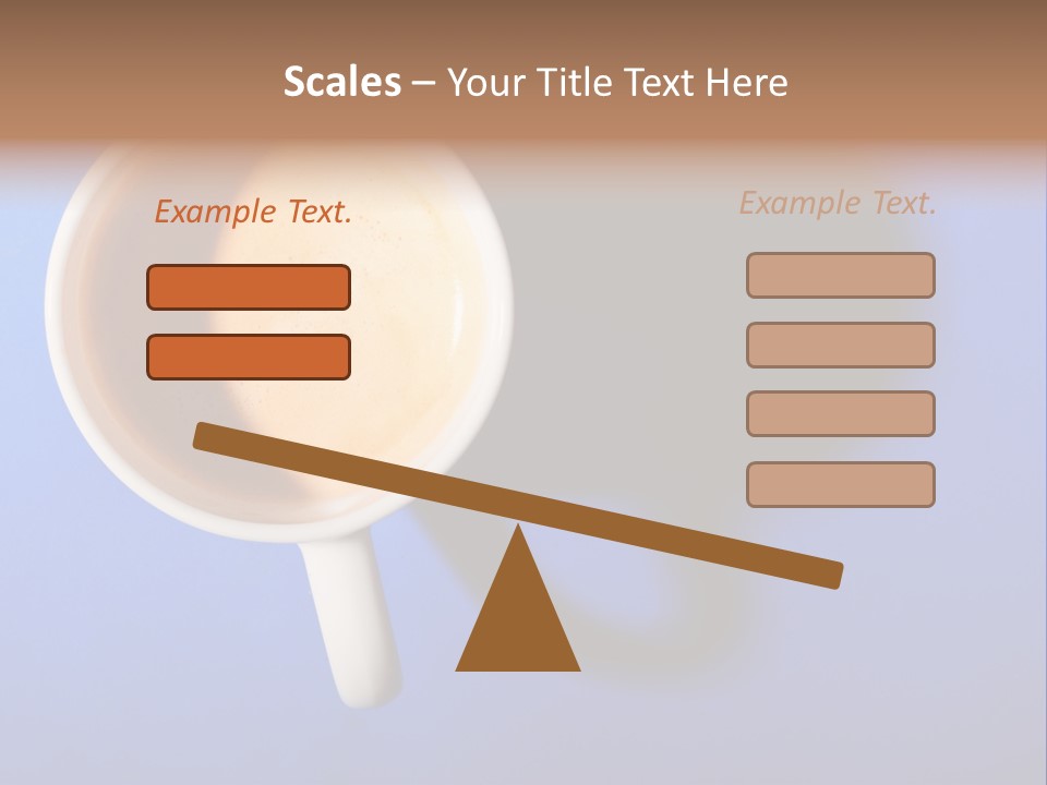 View Top White PowerPoint Template