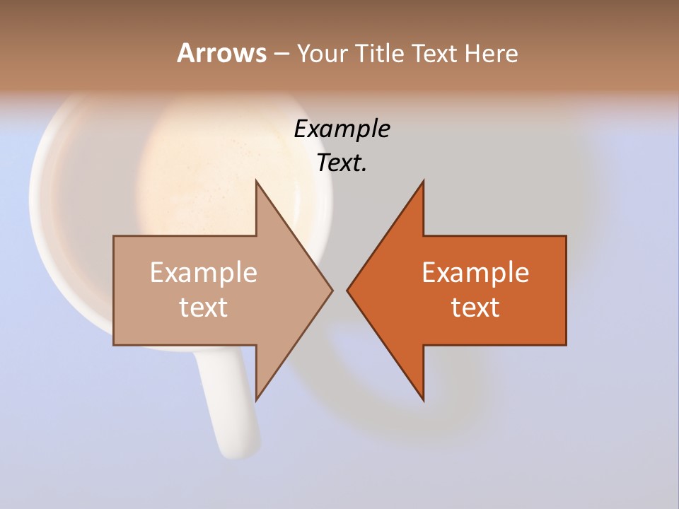 View Top White PowerPoint Template