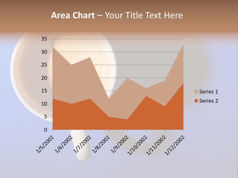 View Top White PowerPoint Template