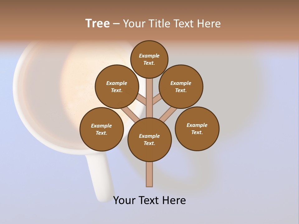 View Top White PowerPoint Template