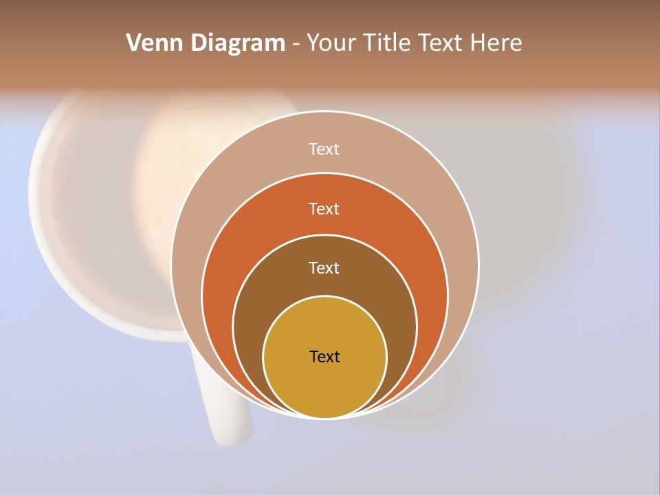 View Top White PowerPoint Template