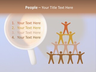 View Top White PowerPoint Template