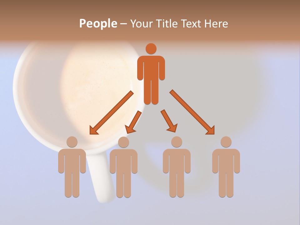 View Top White PowerPoint Template