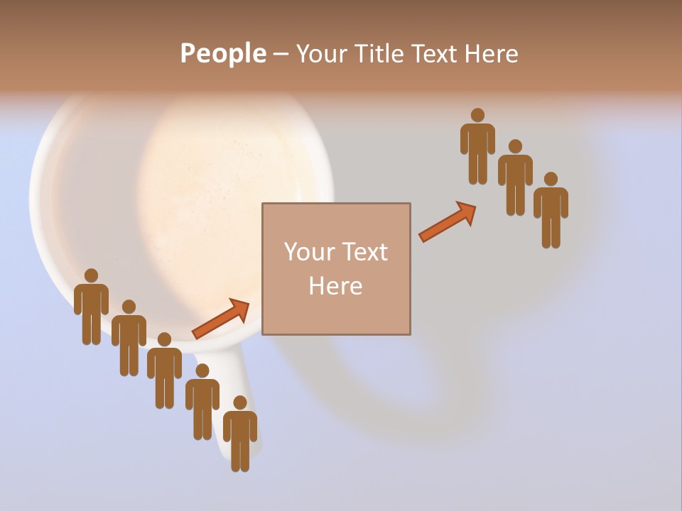 View Top White PowerPoint Template