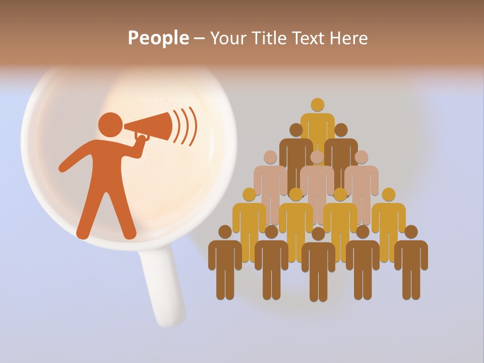 View Top White PowerPoint Template