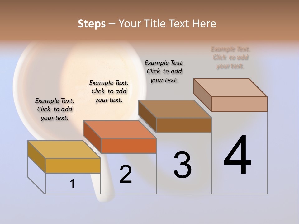 View Top White PowerPoint Template