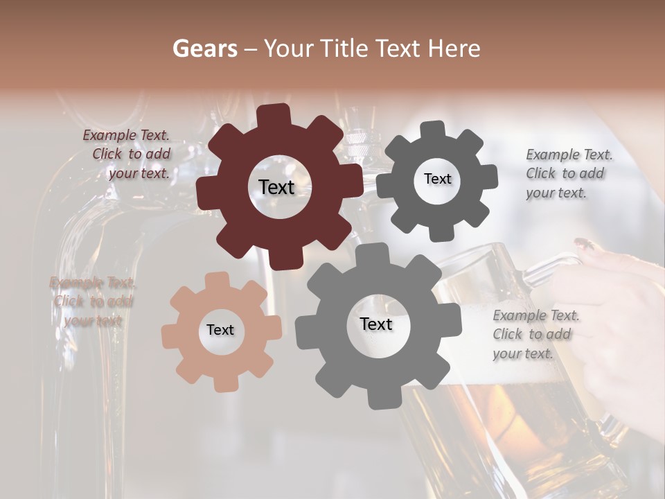 Assistance Party Work PowerPoint Template