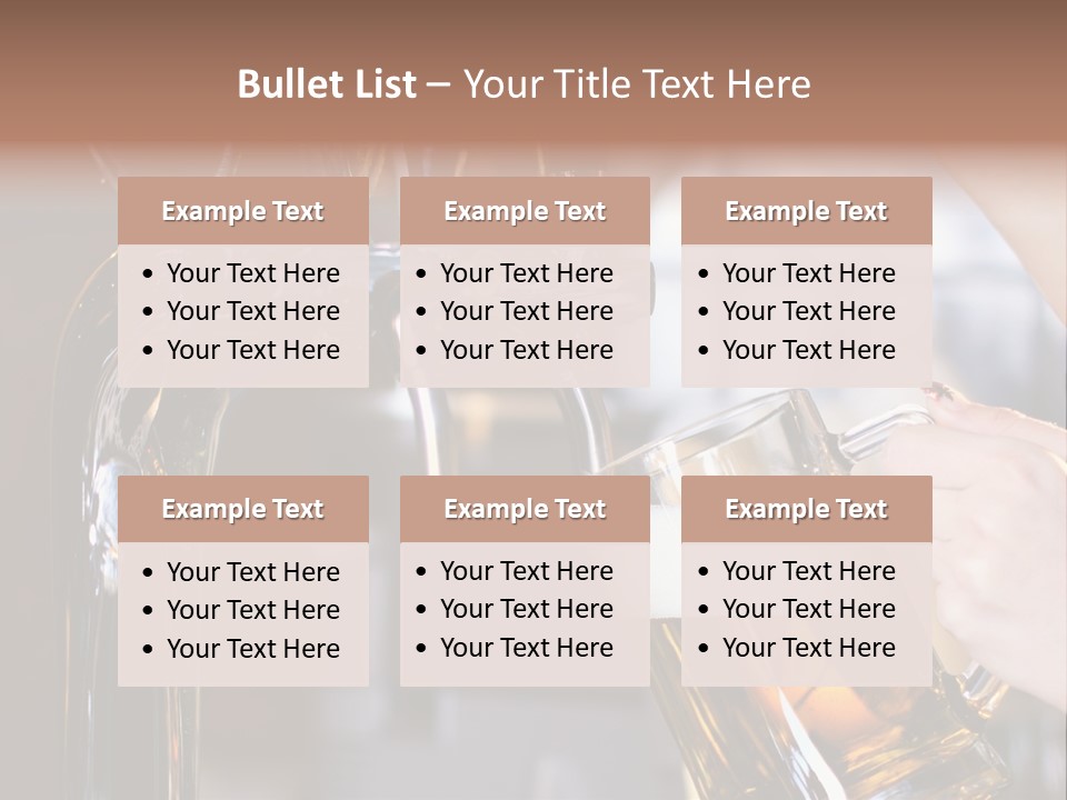 Assistance Party Work PowerPoint Template