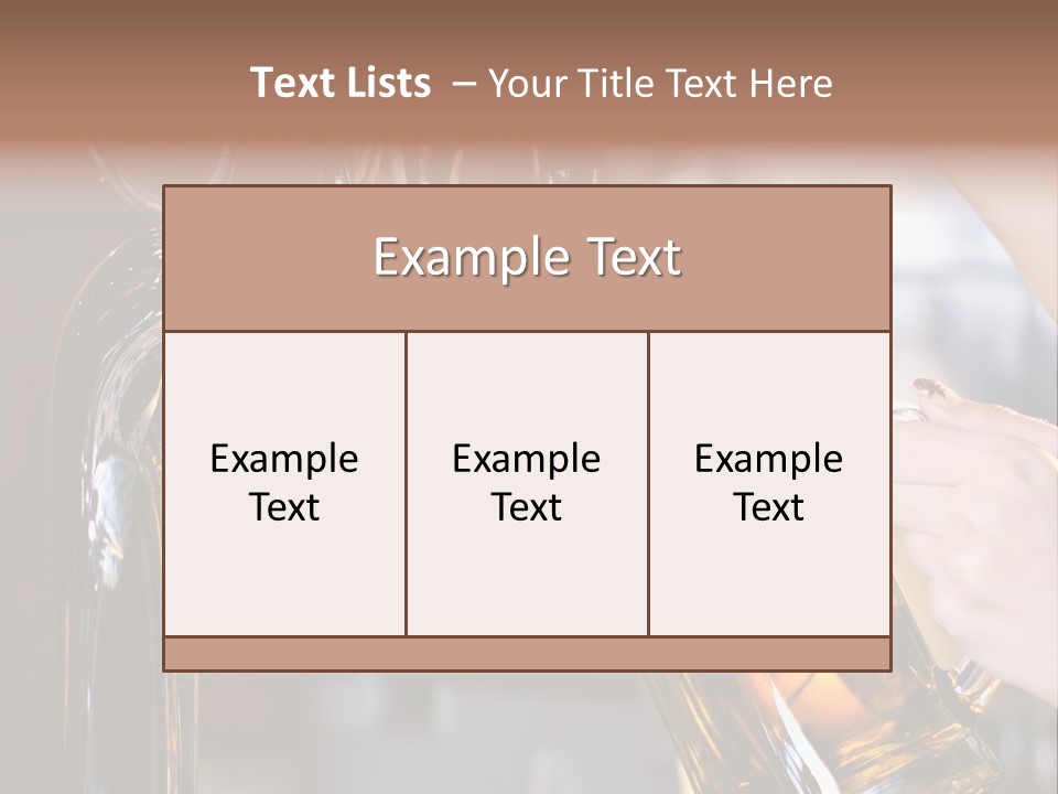 Assistance Party Work PowerPoint Template